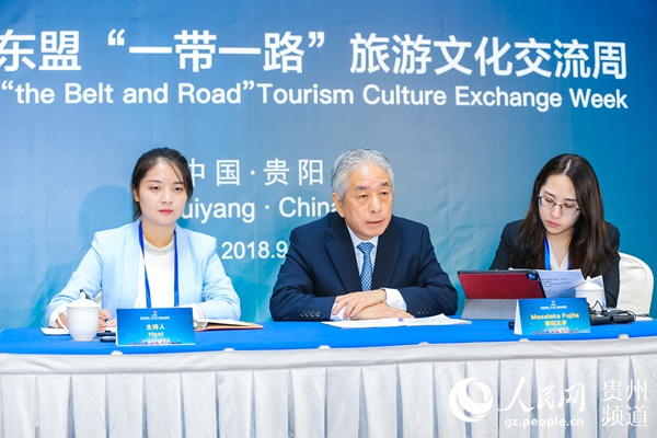 日本—東盟中心秘書長(zhǎng)藤田正。孫一銘 攝